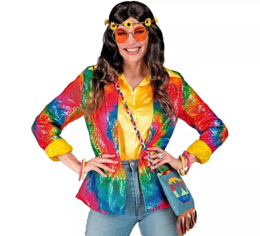 Translation missing: de.Disfraz o Chaqueta de Moda multicolor neón para mujer