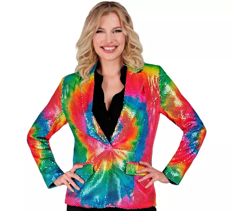 Translation missing: de.Disfraz o Chaqueta de Moda multicolor neón para mujer