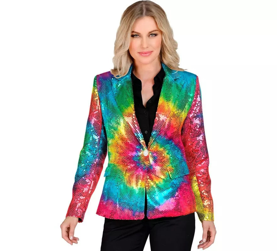 Translation missing: de.Disfraz o Chaqueta de Moda multicolor neón para mujer