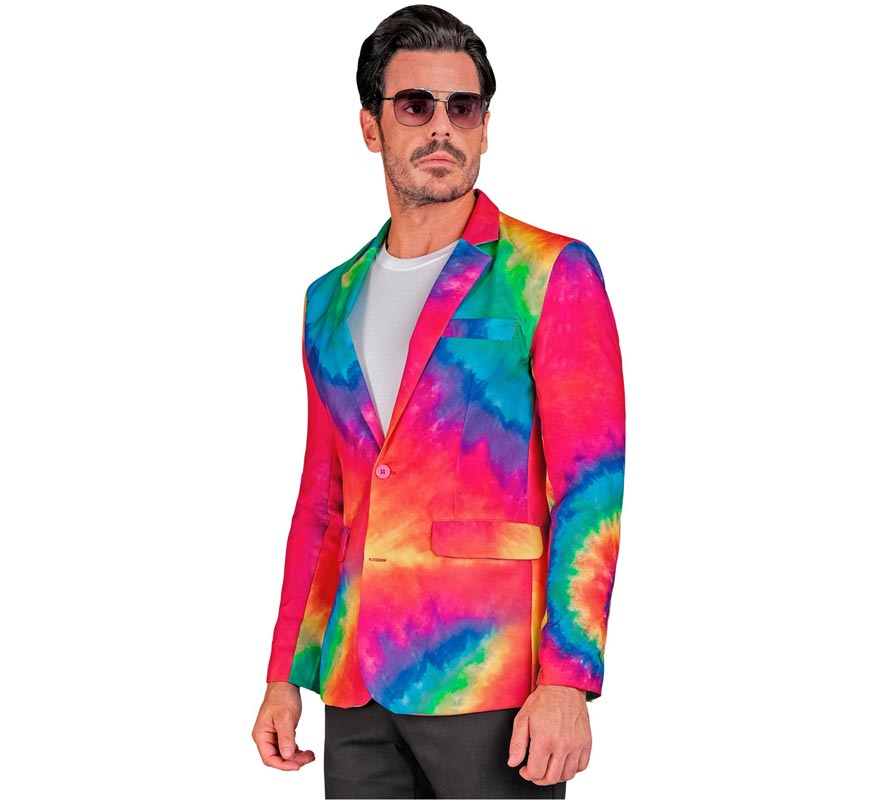 Translation missing: de.Chaqueta Fiesta multicolor neón para hombre
