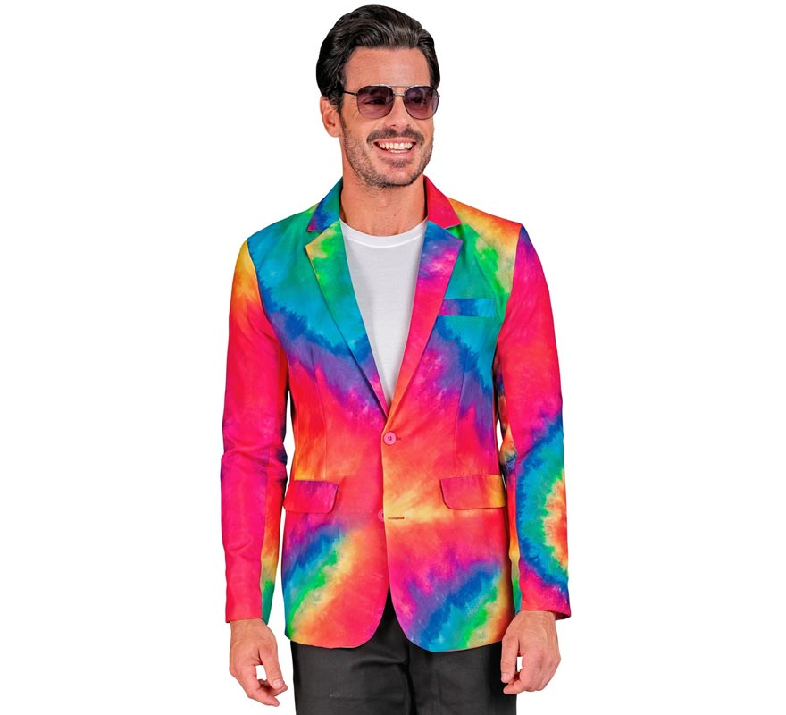 Translation missing: de.Chaqueta Fiesta multicolor neón para hombre