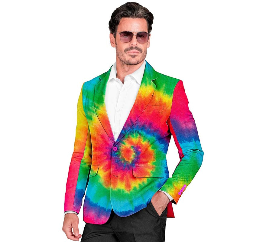Translation missing: de.Chaqueta Fiesta multicolor neón para hombre