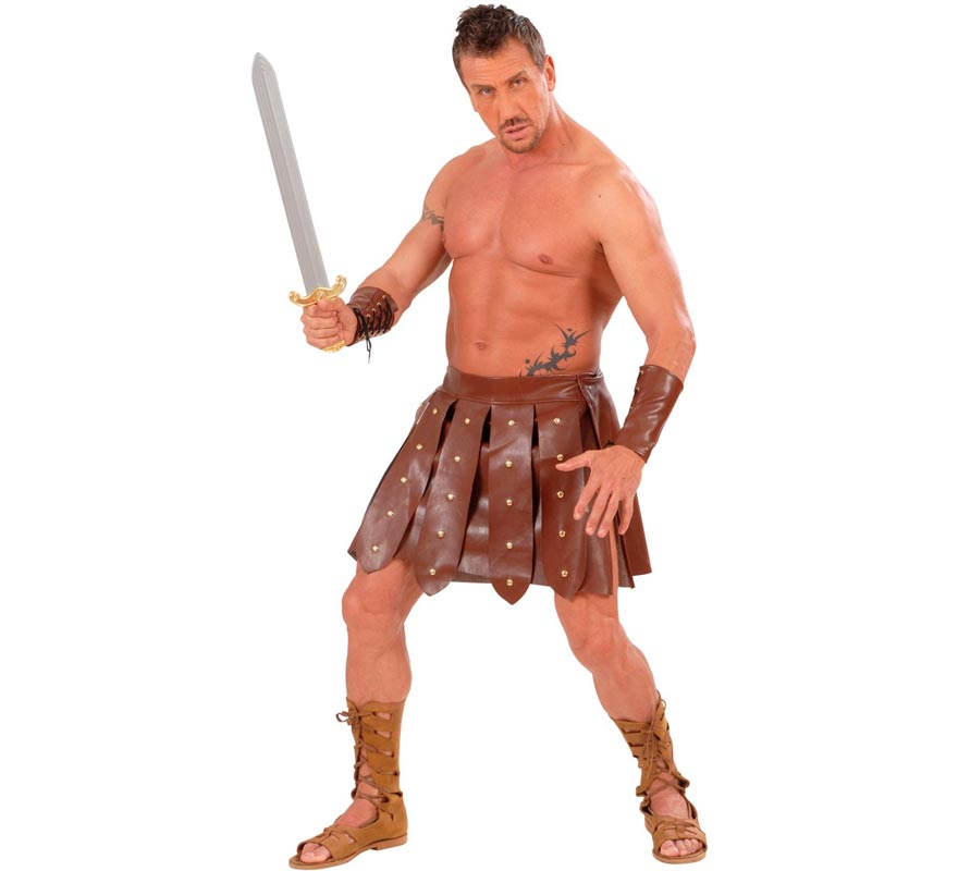 Translation missing: de.Disfraz o Falda de Gladiador Símil Piel para hombre