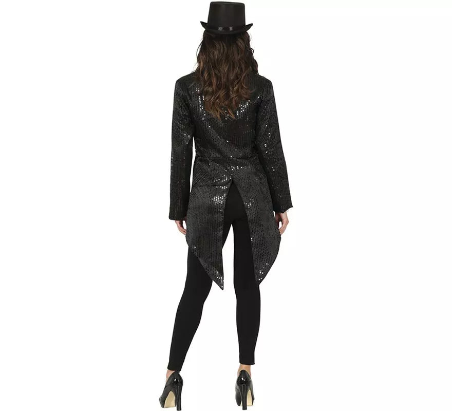 Translation missing: de.Disfraz o Frac con lentejuelas negro para mujer