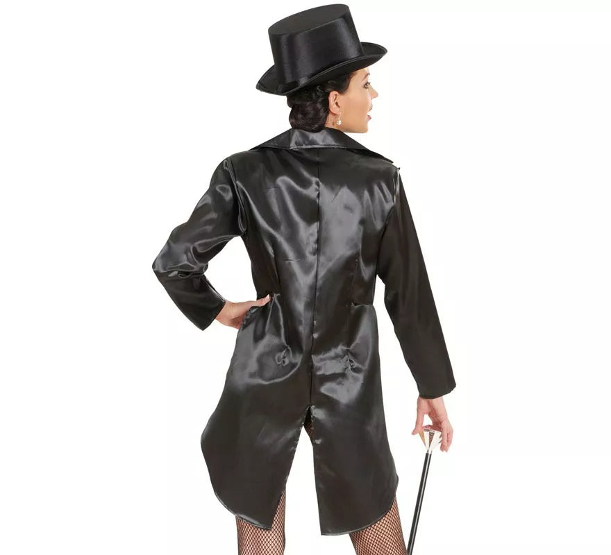 Translation missing: de.Disfraz o Frac Showtime con cola negro para mujer