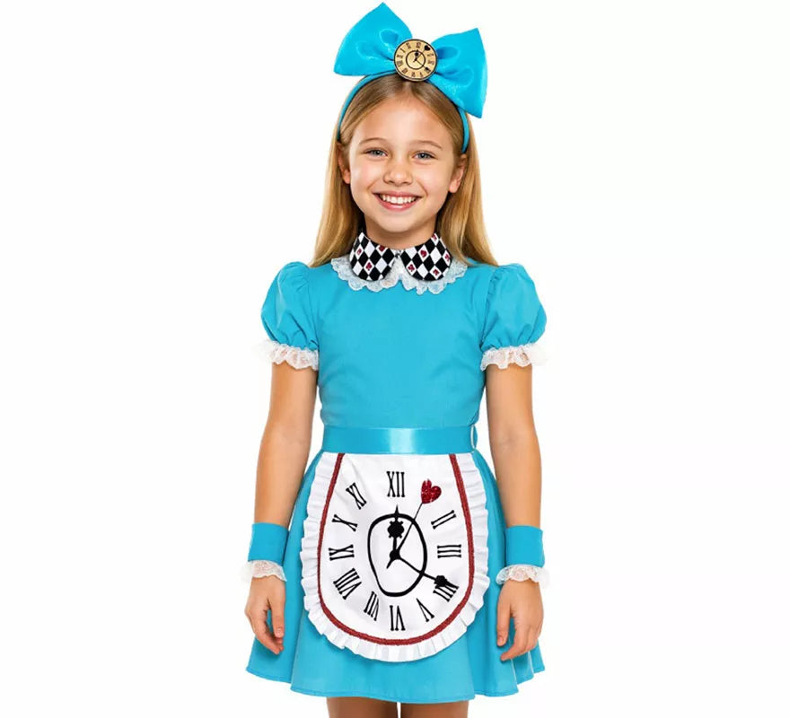 Translation missing: de.Disfraz o Kit de Alicia en el País de las Maravillas para niña