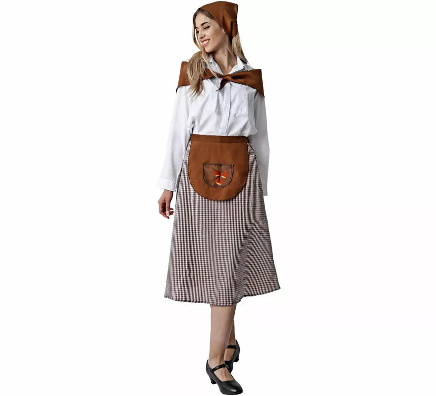 Translation missing: de.Disfraz o Kit de Castañera Otoñal para mujer