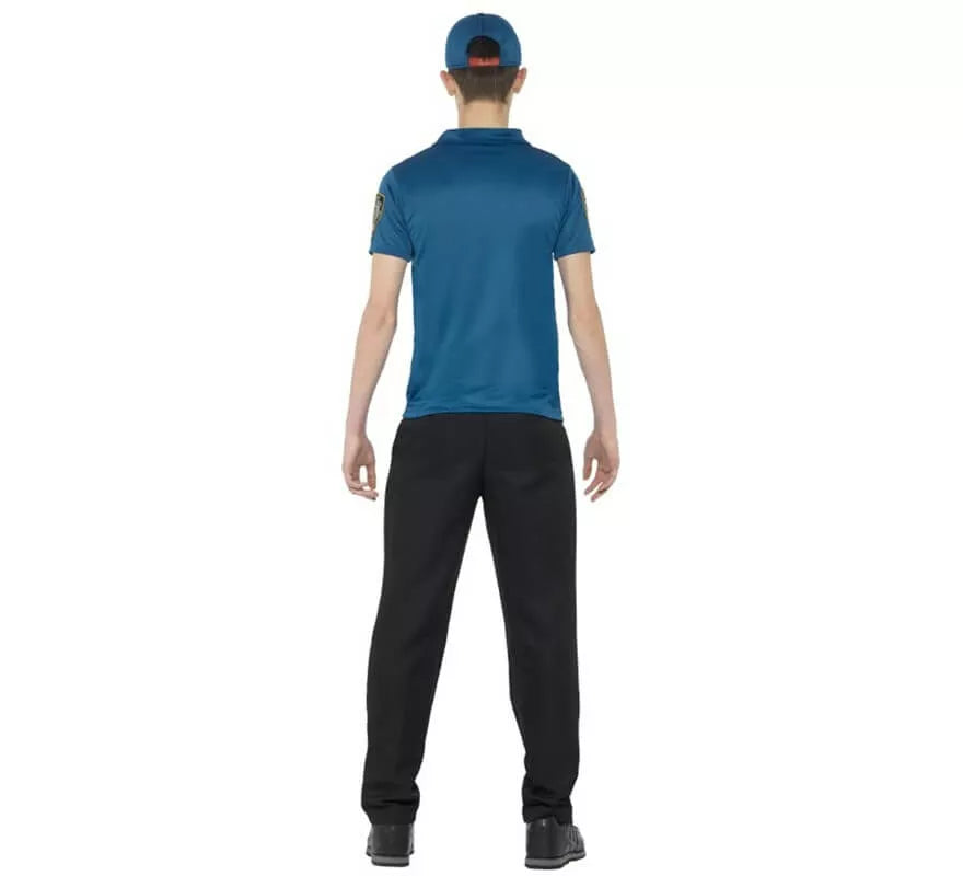 Translation missing: de.Disfraz o Kit de Policía para hombre: Camiseta, Gorra y gafas