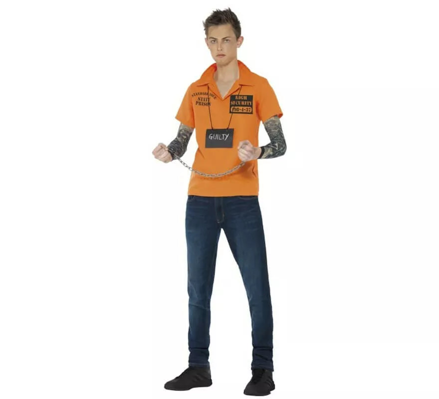 Translation missing: de.Disfraz o Kit de Prisionero sin pantalones para hombre