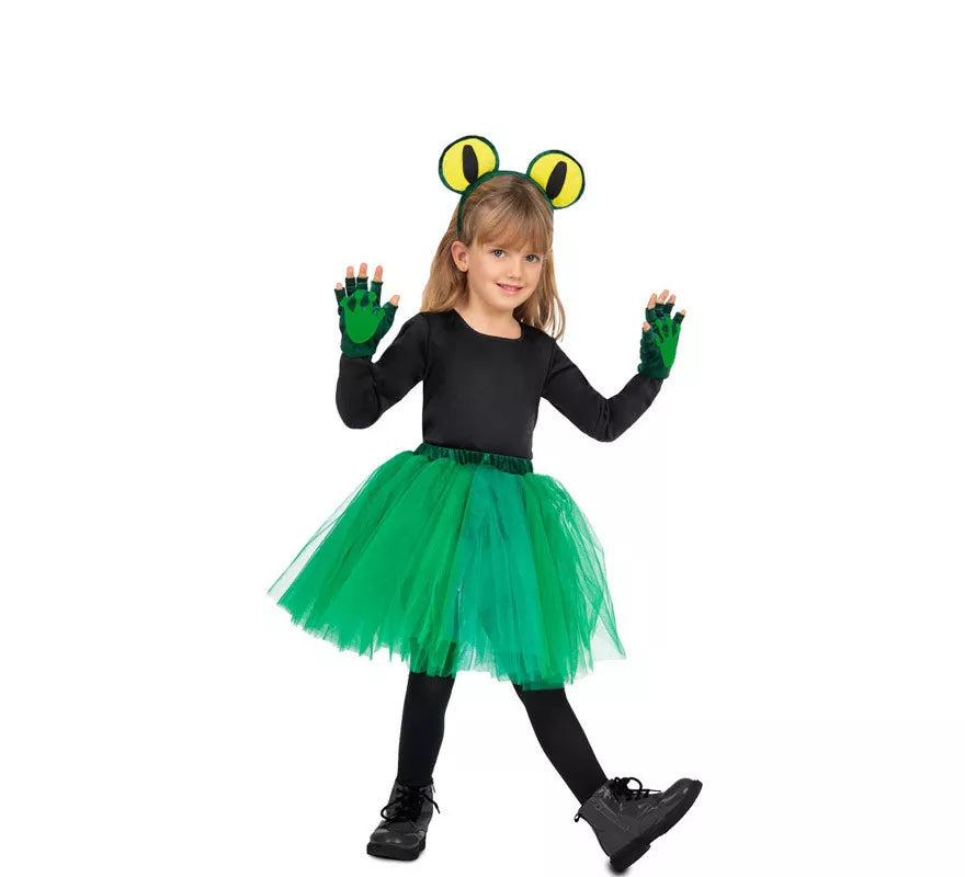 Translation missing: de.Disfraz o Kit de Ranita con Tutú para niña