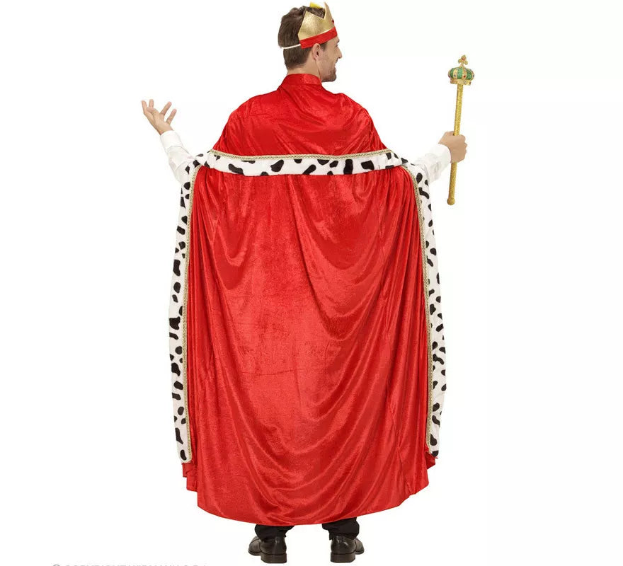 Translation missing: de.Disfraz o Kit de Rey Mago Gaspar o Medieval para hombre: Capa y Corona