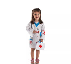 DIY Doktor Kostüm oder Kit Do It Yourself für Kinder