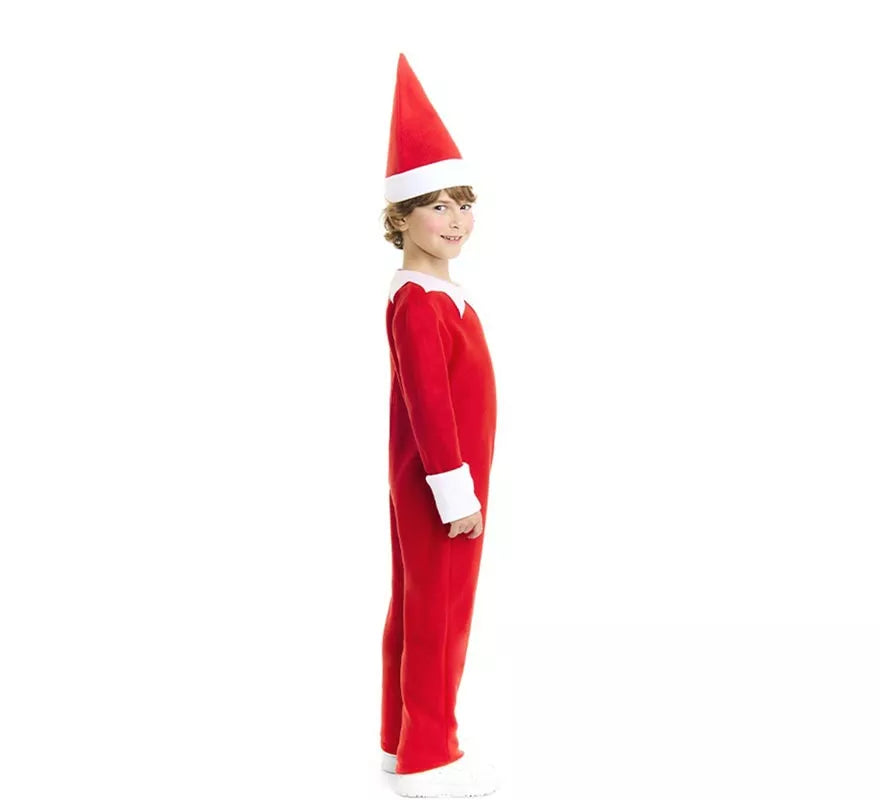 Disfraz de Elfo travieso de la Navidad con gorro para niños