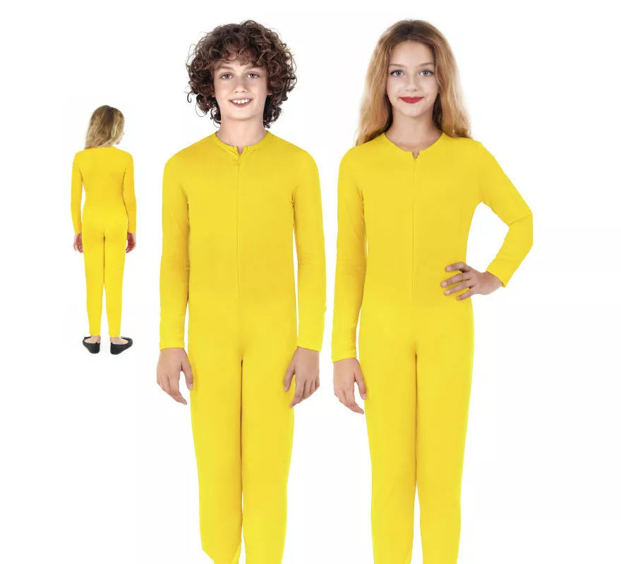 Translation missing: de.Disfraz o Mono amarillo manga larga para niños