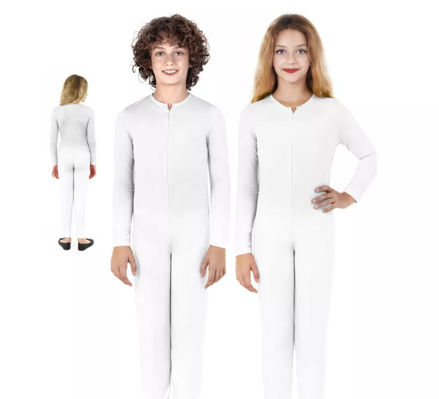 Translation missing: de.Disfraz o Mono blanco manga larga para niños