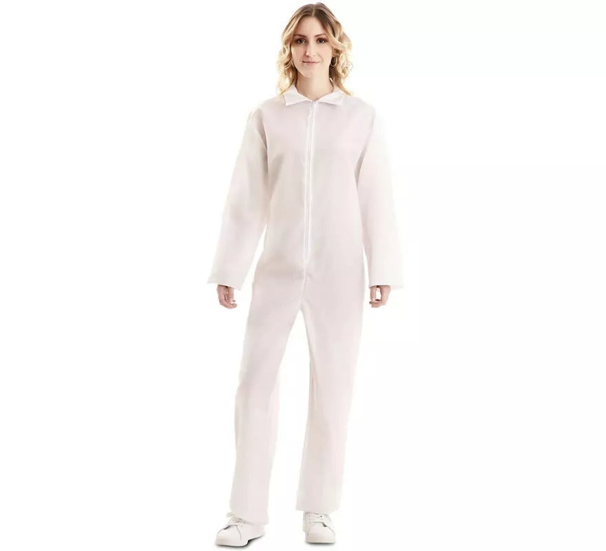 Translation missing: de.Disfraz o Mono de trabajo blanco para adultos
