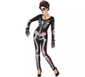 Disfraz o Mono del Día de los muertos para mujer