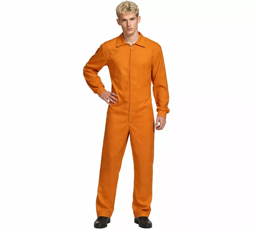 Translation missing: de.Disfraz o Mono trabajador naranja para hombre
