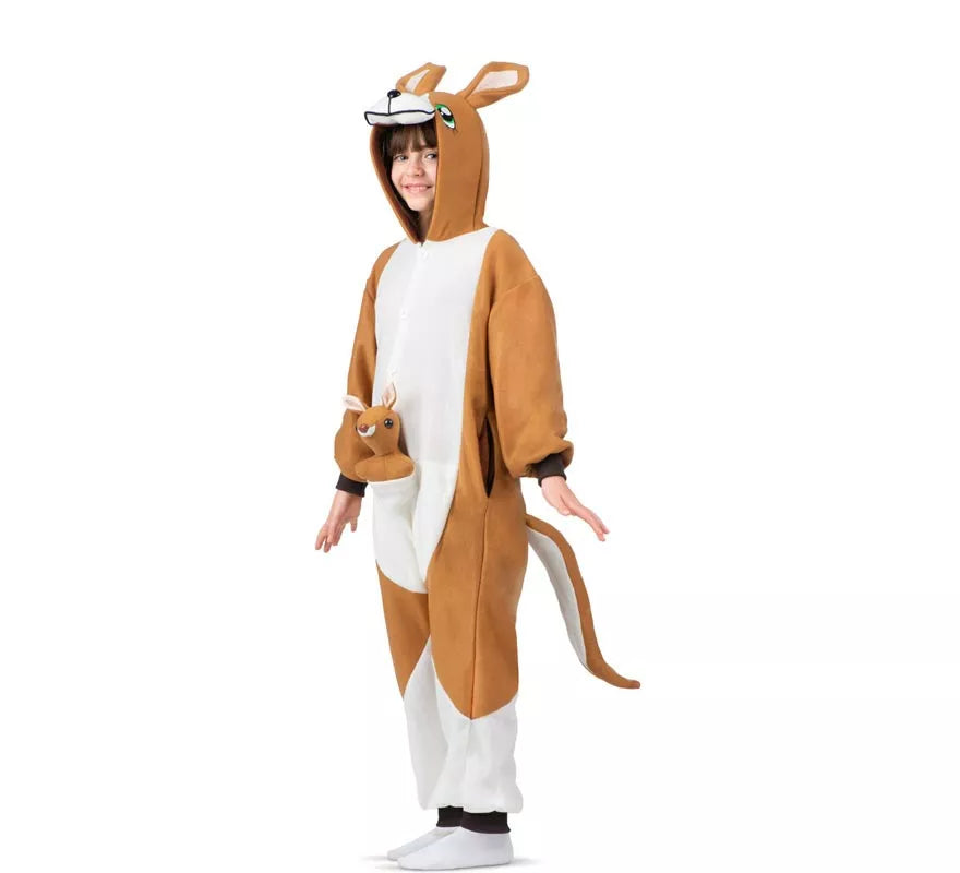 Translation missing: de.Disfraz o Pijama de Canguro con capucha y peluche para niños