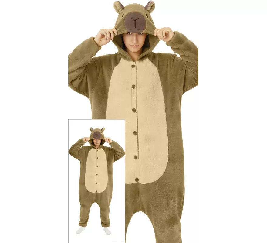 Translation missing: de.Disfraz o Pijama de Capibara para hombre