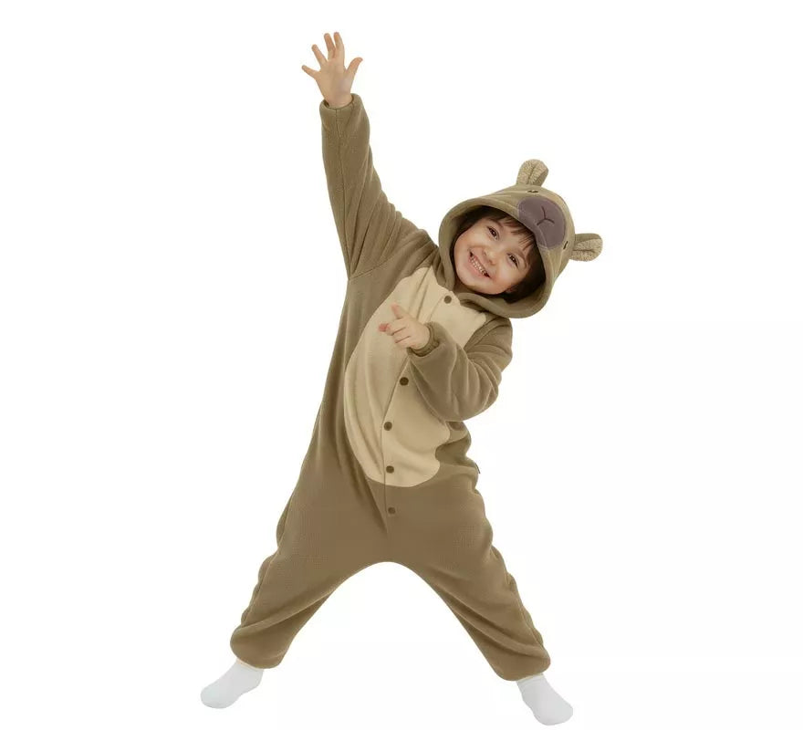 Translation missing: de.Disfraz o Pijama de Capibara para niños