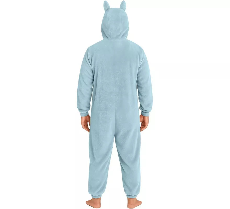 Translation missing: de.Disfraz o Pijama de Monstruo Lulú azul para hombre