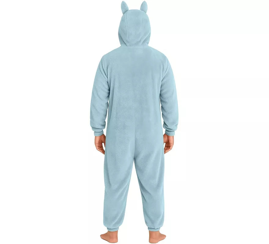 Translation missing: de.Disfraz o Pijama de Monstruo Lulú azul para mujer