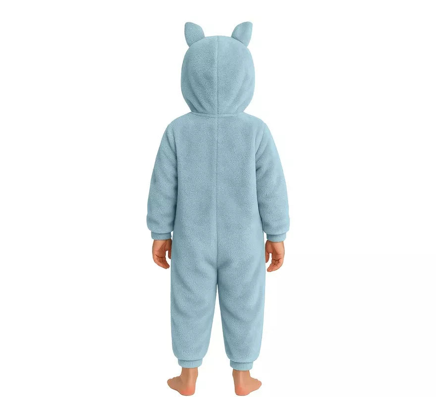 Translation missing: de.Disfraz o Pijama de Monstruo Lulú azul para niños