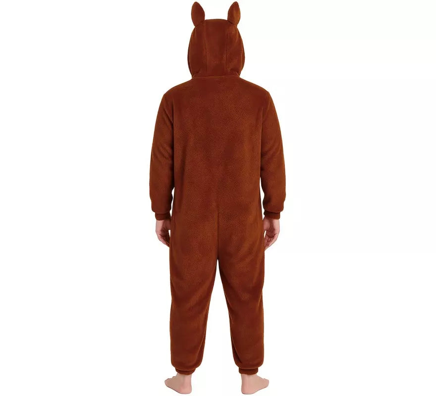 Translation missing: de.Disfraz o Pijama de Monstruo Lulú marrón para mujer