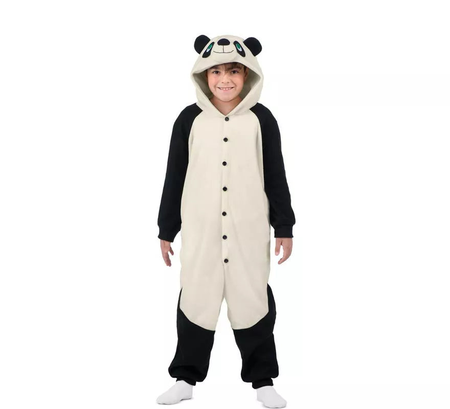 Translation missing: de.Disfraz o Pijama de Osa Panda con capucha para niños