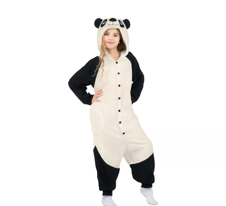 Translation missing: de.Disfraz o Pijama de Osa Panda con capucha para niños