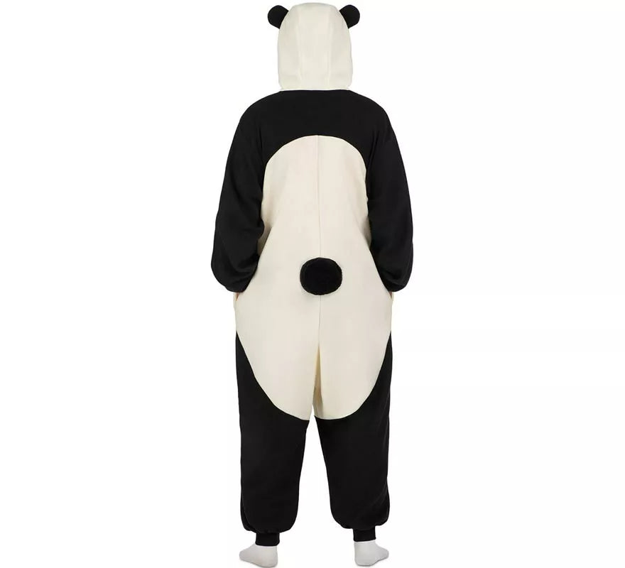 Translation missing: de.Disfraz o Pijama de Oso Panda con capucha para adulto