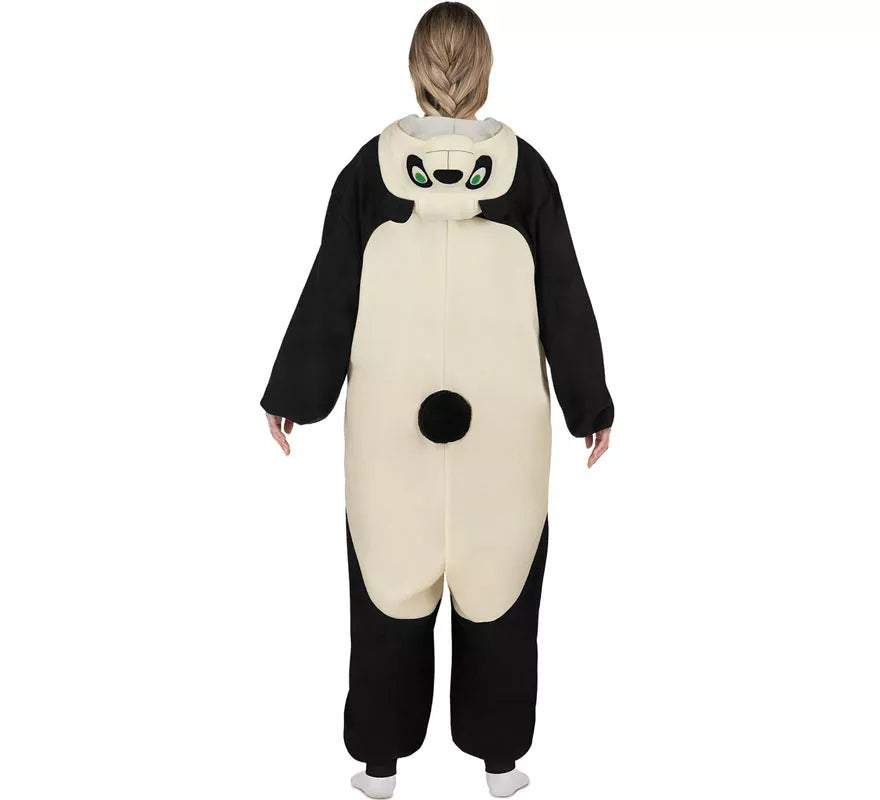 Translation missing: de.Disfraz o Pijama de Oso Panda con capucha para adulto