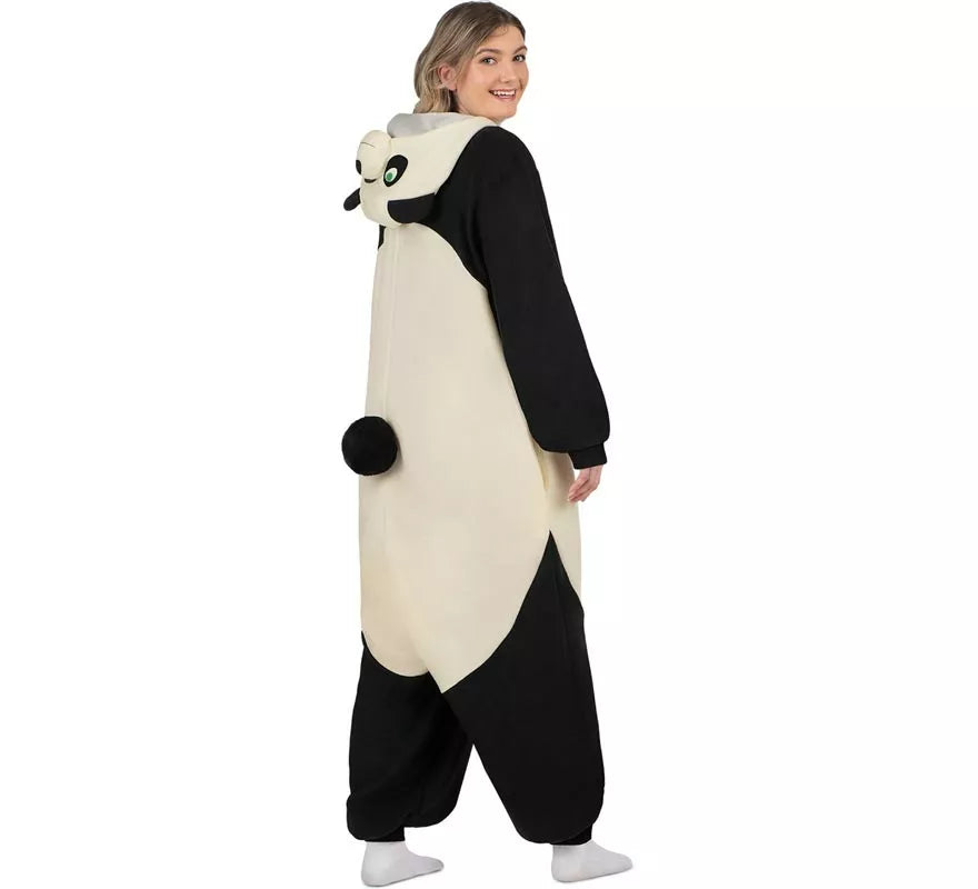 Translation missing: de.Disfraz o Pijama de Oso Panda con capucha para adulto