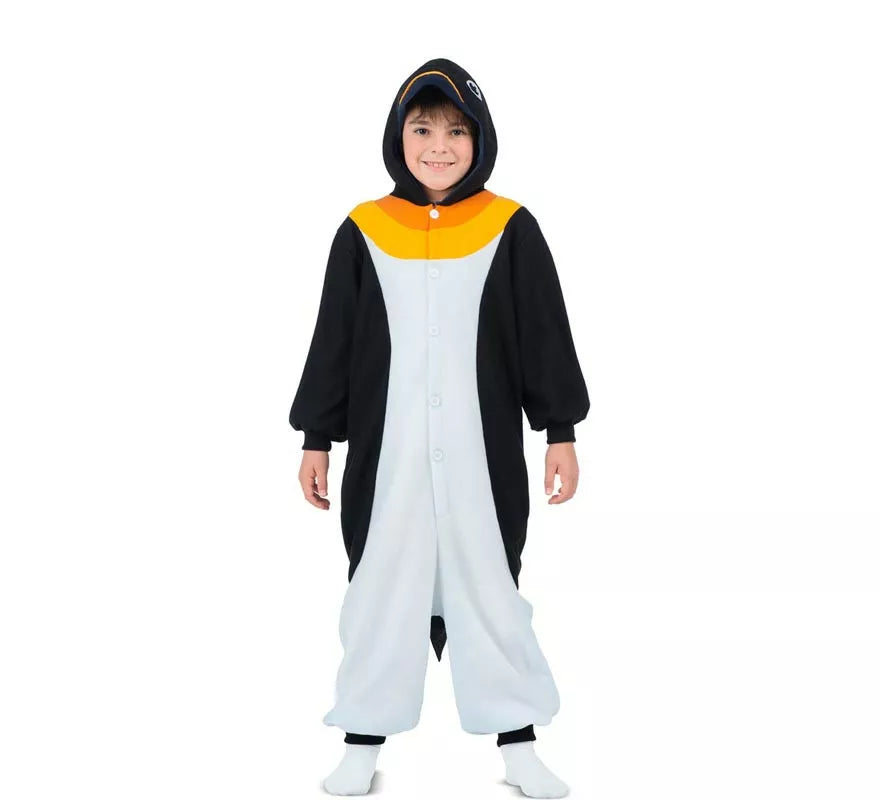Translation missing: de.Disfraz o Pijama de Pingüino con capucha para niños