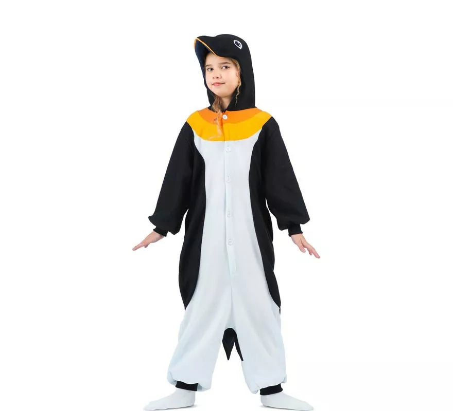 Translation missing: de.Disfraz o Pijama de Pingüino con capucha para niños