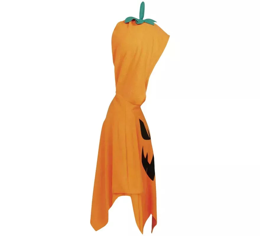 Translation missing: de.Disfraz o Poncho de Calabaza Malvada para niños