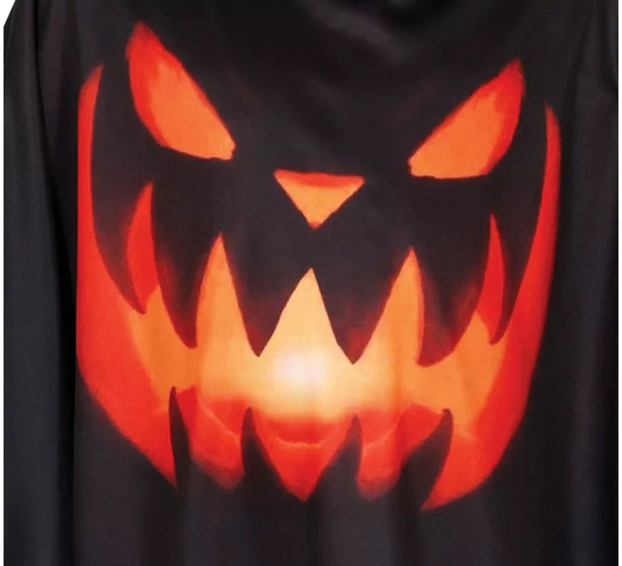 Disfraz o Poncho de Calabaza para niños