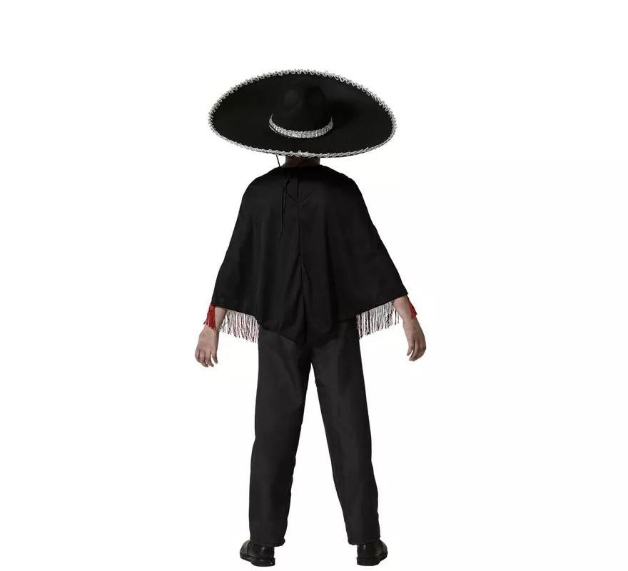 Translation missing: de.Disfraz o Poncho de Esqueleto Divertido para niño