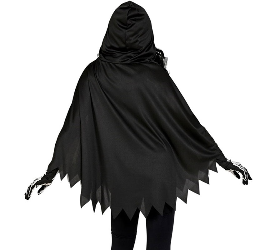 Translation missing: de.Disfraz o Poncho de Esqueleto para mujer
