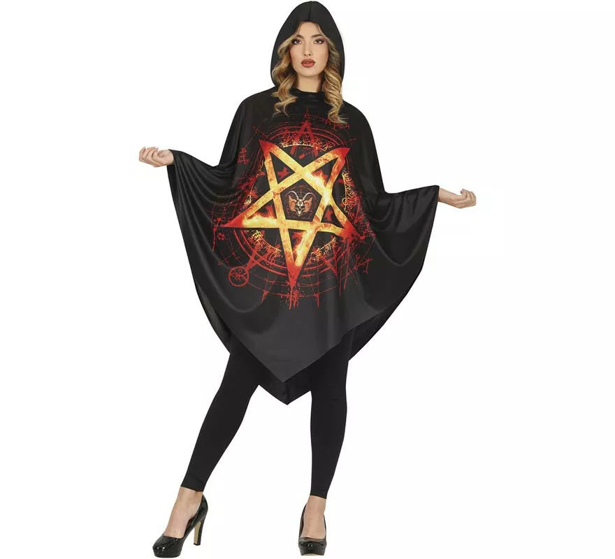 Translation missing: de.Disfraz o Poncho de Estrella Diabólica para mujer