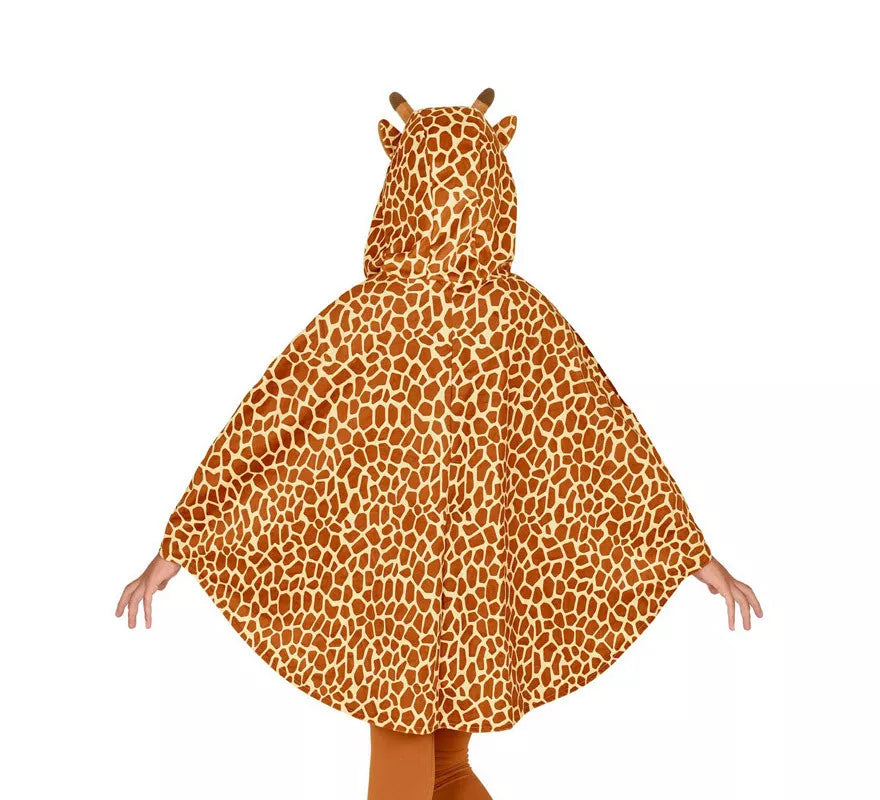 Translation missing: de.Disfraz o Poncho de Jirafa con Capucha para niños