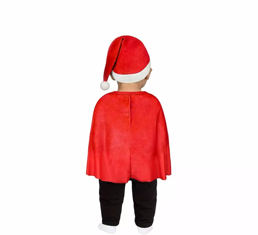 Translation missing: de.Disfraz o Poncho de Papá Noel para bebé