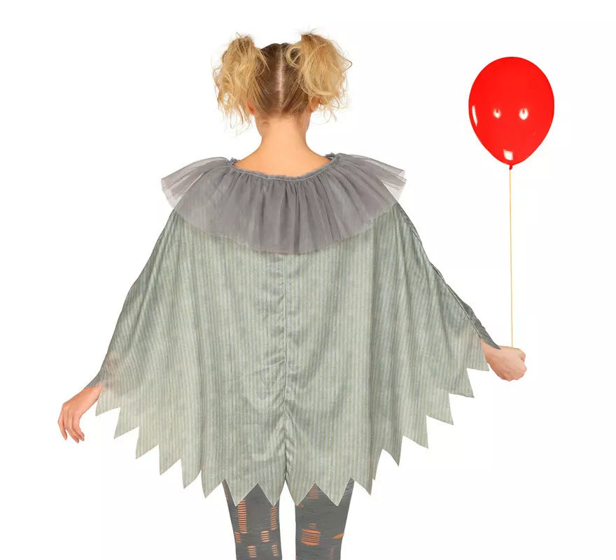 Translation missing: de.Disfraz o Poncho de Payaso Aterrador para adultos