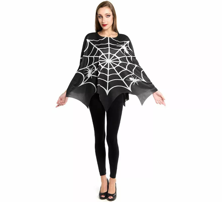 Translation missing: de.Disfraz o Poncho de Telaraña Horripilante para mujer