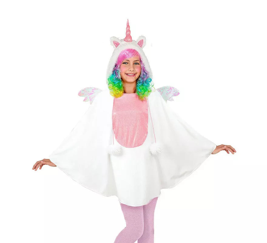 Translation missing: de.Disfraz o Poncho de Unicornio con Capucha para niños