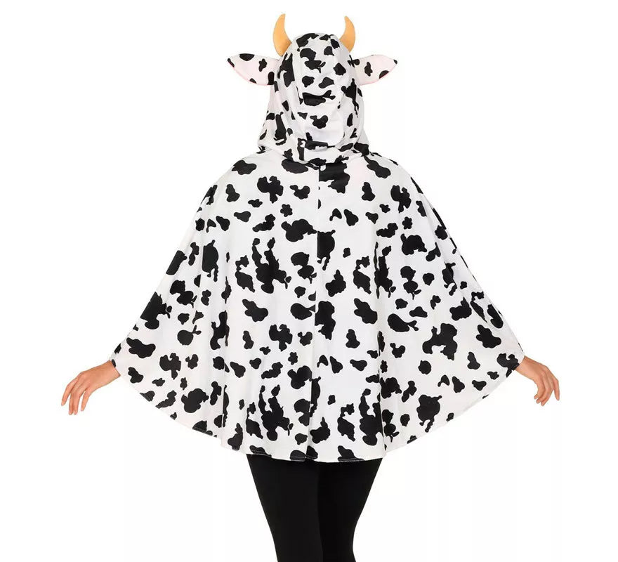 Translation missing: de.Disfraz o Poncho de Vaca con Capucha para adulto
