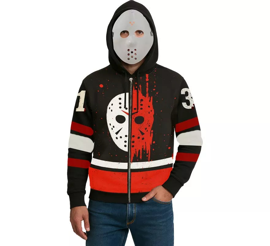 Translation missing: de.Disfraz o Sudadera de Asesino con Máscara para hombre