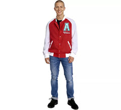 Herren 50er College Student Kostüm oder Sweatshirt