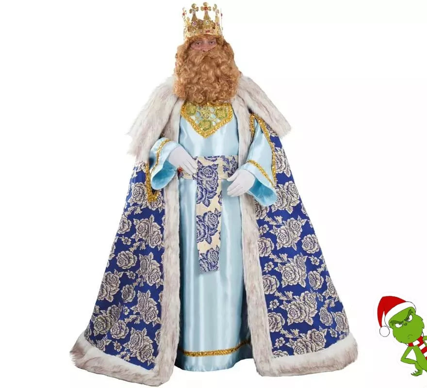 Translation missing: de.Disfraz o Traje de Rey Mago Gaspar DELUXE para hombre